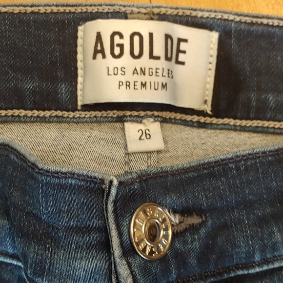 AGOLDE SOPHIE CROP IN CLAREMONT SKINNY JEANS - Picture 6 of 10